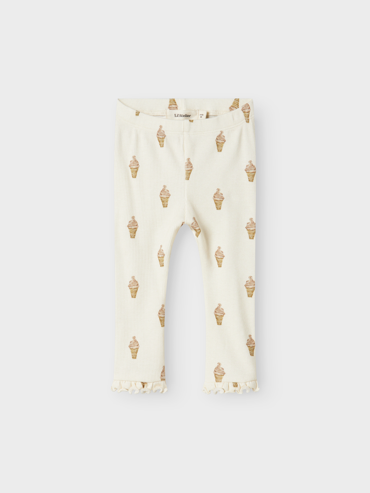 Lil Atelier 13240324 NBFGAVO EKA SLIM LEGGING LIL Turtledove ICE CREAM Lil Atelier 13240324 NBFGAVO EKA SLIM LEGGING LIL Turtledove ICE CREAM
