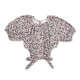 Petit Blush Adele Blouse | Flowerly AOP
