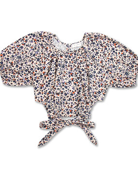 Petit Blush Adele Blouse | Flowerly AOP