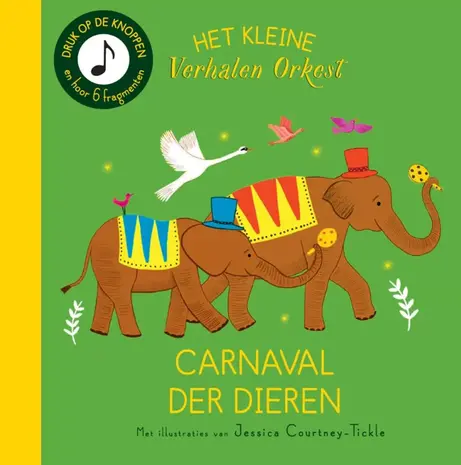 Boeken Het kleine verhalenorkest: carnaval der dieren