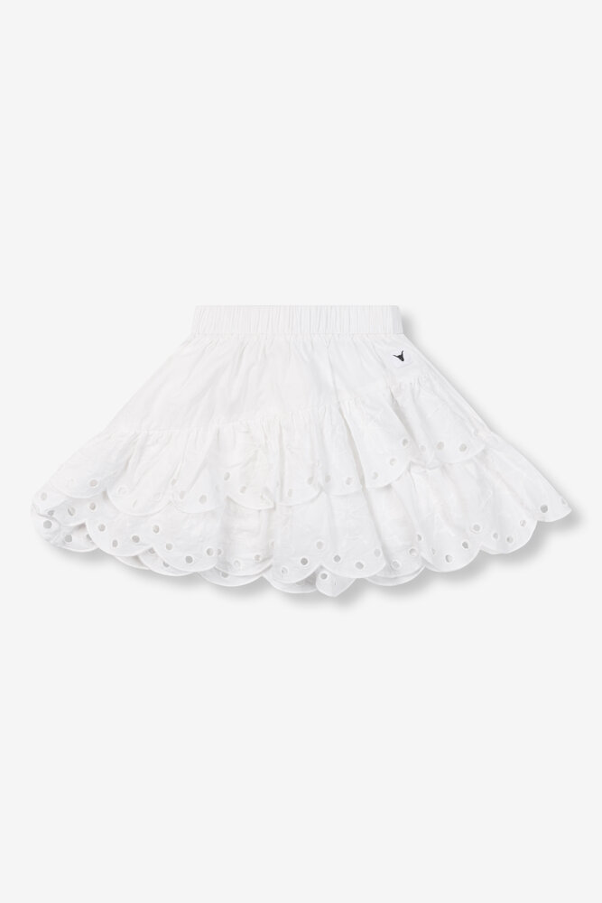 ALIX the label Woven broderie skirt off white ALIX the label Woven broderie skirt off white