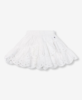 ALIX the label Woven broderie skirt off white ALIX the label Woven broderie skirt off white