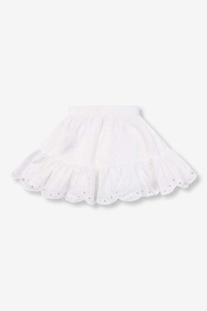 ALIX the label Woven broderie skirt off white ALIX the label Woven broderie skirt off white