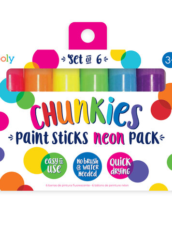 Ooly Chunkies Paint Sticks - Neon