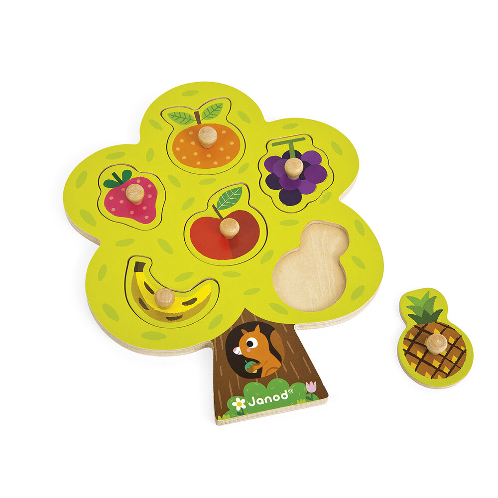 Janod Knoppuzzel - Fruitboom Janod Knoppuzzel - Fruitboom