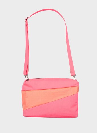 Susan Bijl The New Bum Bag Fluo Pink & Coral Medium Susan Bijl The New Bum Bag Fluo Pink & Coral Medium