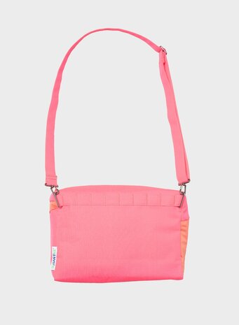 Susan Bijl The New Bum Bag Fluo Pink & Coral Medium Susan Bijl The New Bum Bag Fluo Pink & Coral Medium