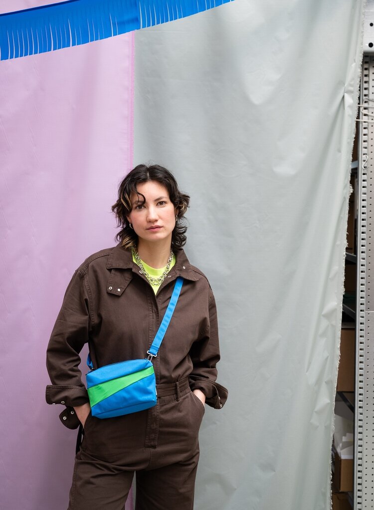 Susan Bijl The New Bum Bag Wave & Greenscreen Small