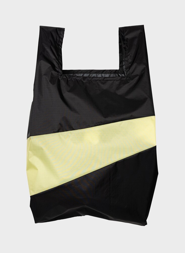 Susan Bijl Copy of The New Shopping Bag Mud & Black Large Susan Bijl Copy of The New Shopping Bag Mud & Black Large