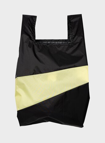 Susan Bijl Copy of The New Shopping Bag Mud & Black Large Susan Bijl Copy of The New Shopping Bag Mud & Black Large