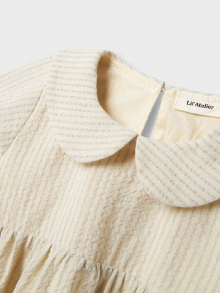 Lil Atelier 13240802 NMFFOLLY SS LOOSE DRESS LIL Vapor Blue Lil Atelier 13240802 NMFFOLLY SS LOOSE DRESS LIL Vapor Blue