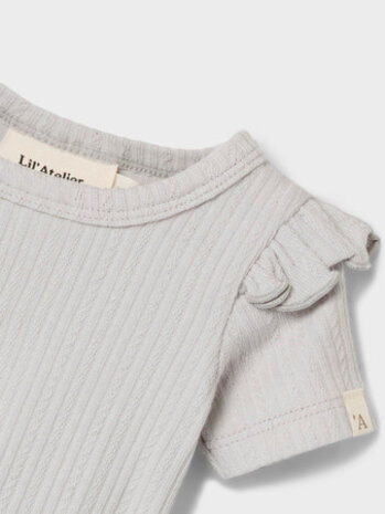 Lil Atelier 13240744 NBFFLEURA SS SLIM BODY LIL Vapor Blue Lil Atelier 13240744 NBFFLEURA SS SLIM BODY LIL Vapor Blue