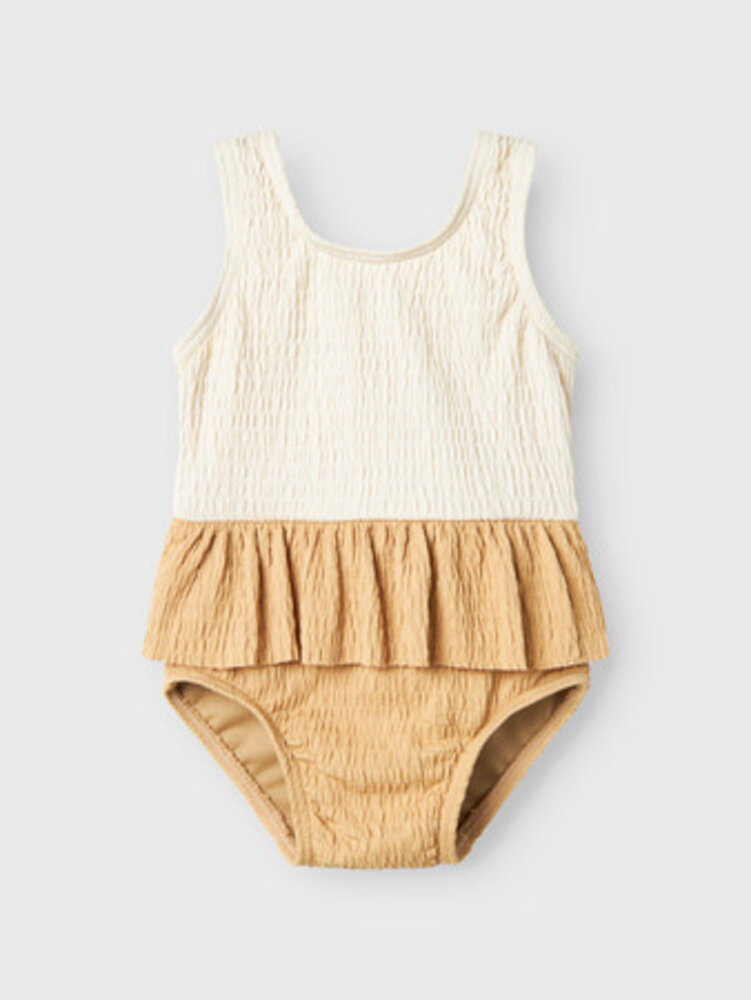 Lil Atelier 13239358 NBFFAUVE SWIMSUIT LIL Taos Taupe