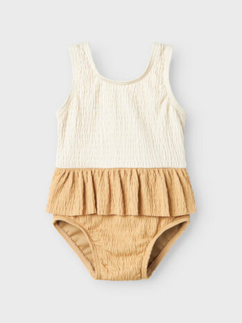 Lil Atelier 13239358 NBFFAUVE SWIMSUIT LIL Taos Taupe