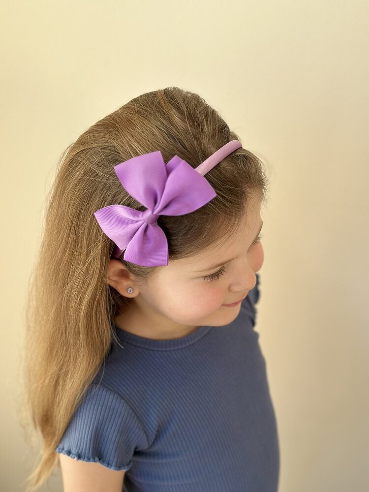 Altijd Knap Haarband Sugar Bow Paars