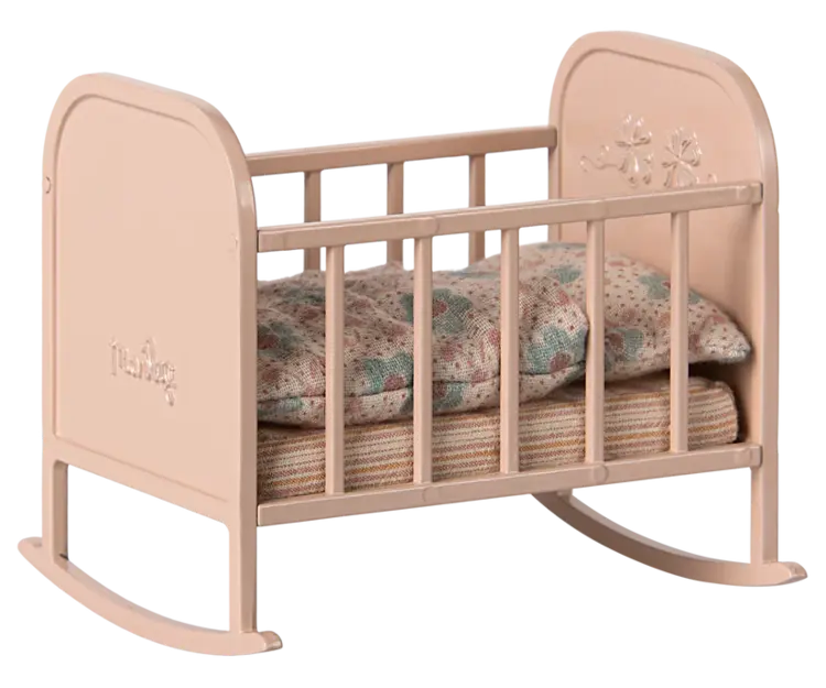 Maileg My Cradle light rose
