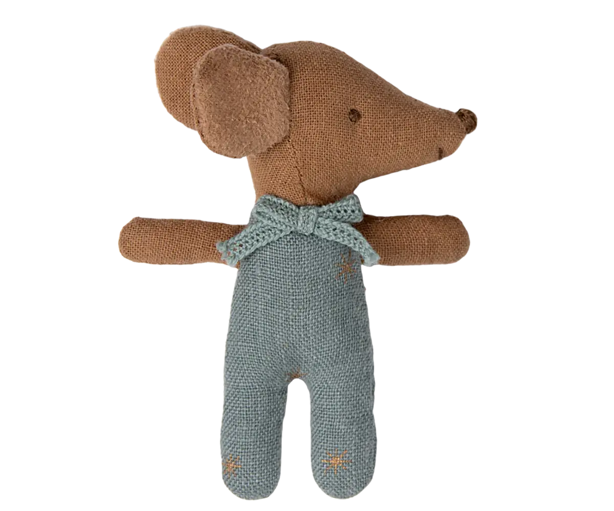 Maileg Baby mouse, sleepy/wakey in matchbox  boy Maileg Baby mouse, sleepy/wakey in matchbox  boy