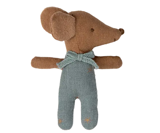 Maileg Baby mouse, sleepy/wakey in matchbox  boy Maileg Baby mouse, sleepy/wakey in matchbox  boy