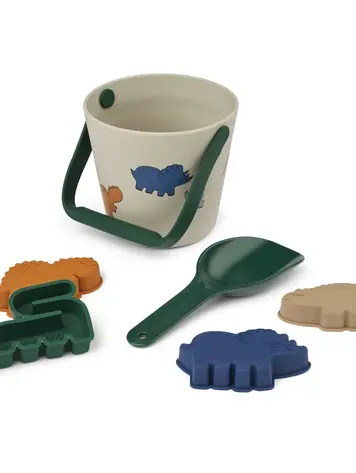 Liewood Gilma Dino Beach Set Dinosaurs / Mist
