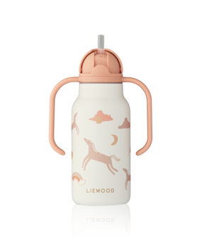Liewood Copy of Kimmie water bottle 250ML 2330 Aviator / Ecru