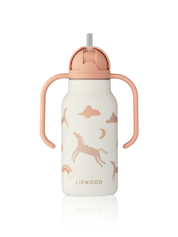 Liewood Kimmie water bottle 250ML 2336 Dream / Ecru