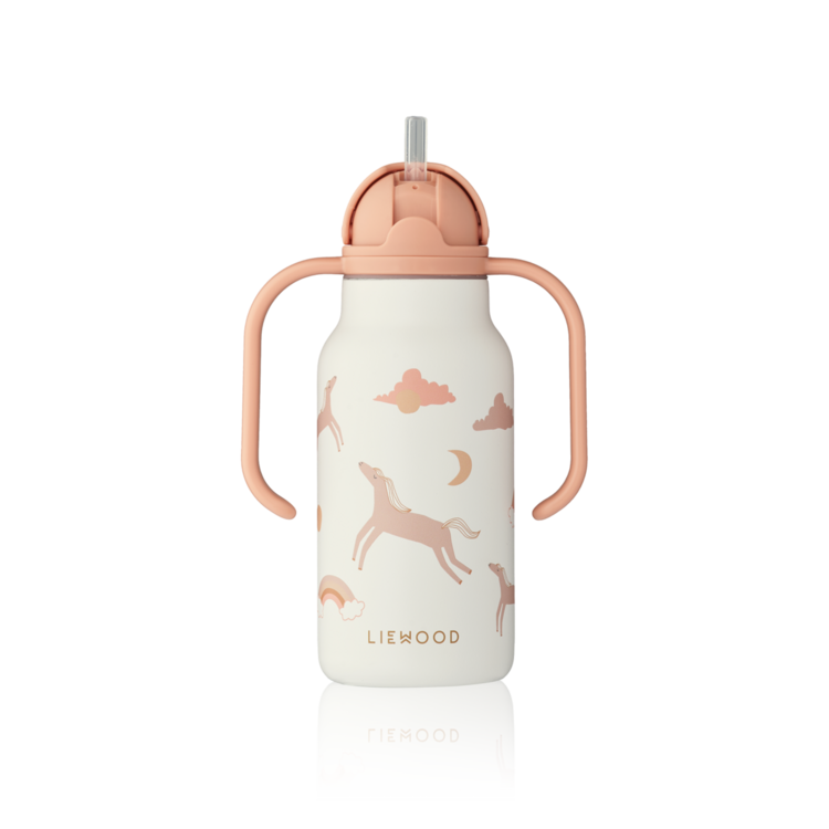 Liewood Kimmie water bottle 250ML 2336 Dream / Ecru