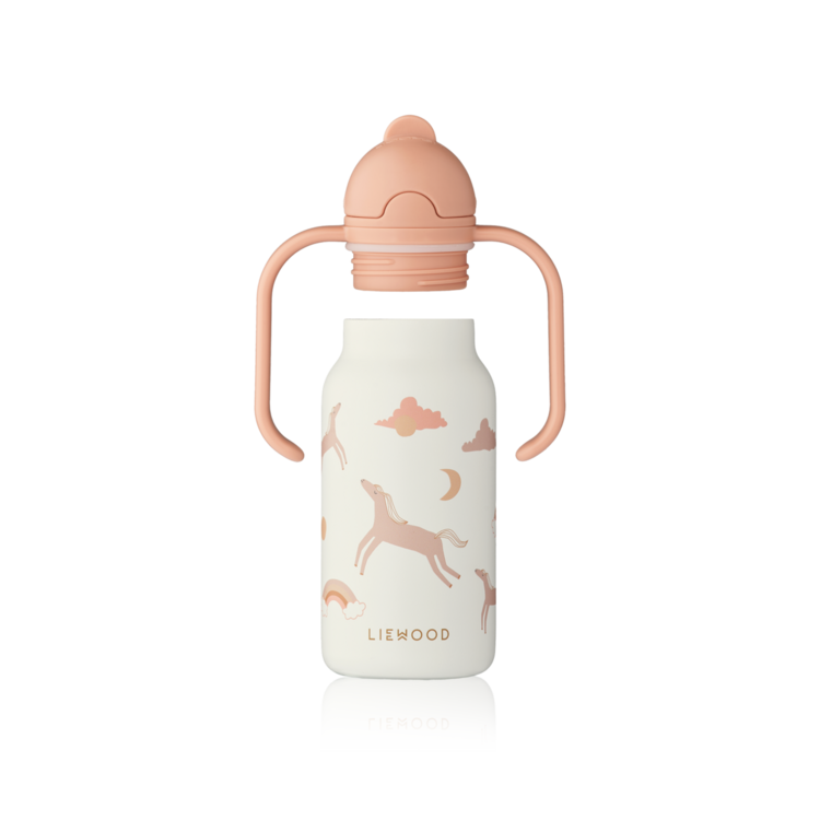 Liewood Kimmie water bottle 250ML 2336 Dream / Ecru