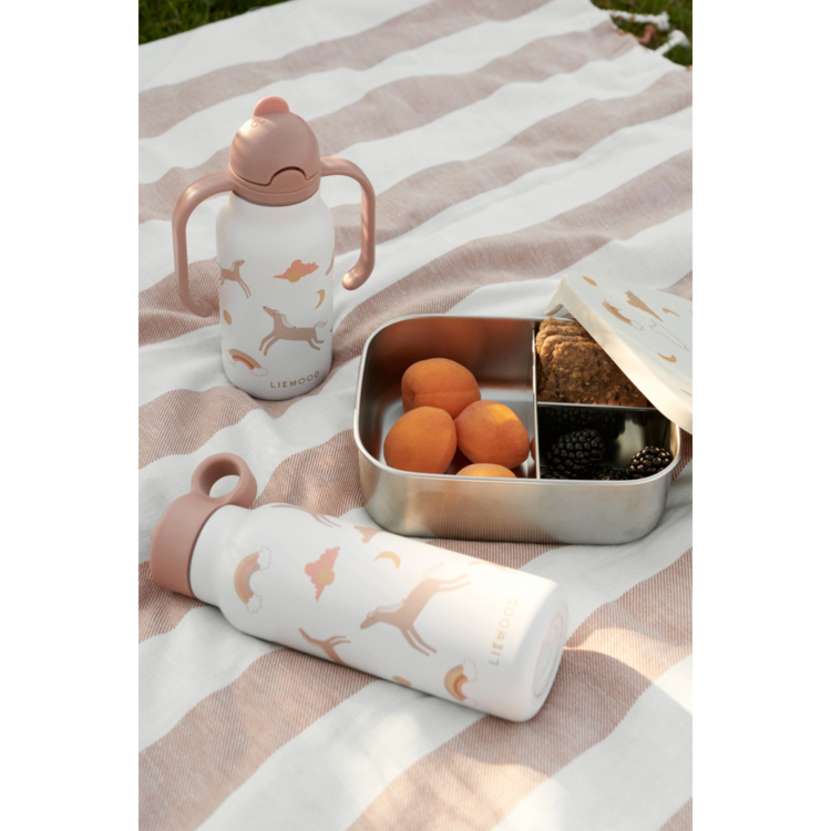 Liewood Kimmie water bottle 250ML 2336 Dream / Ecru
