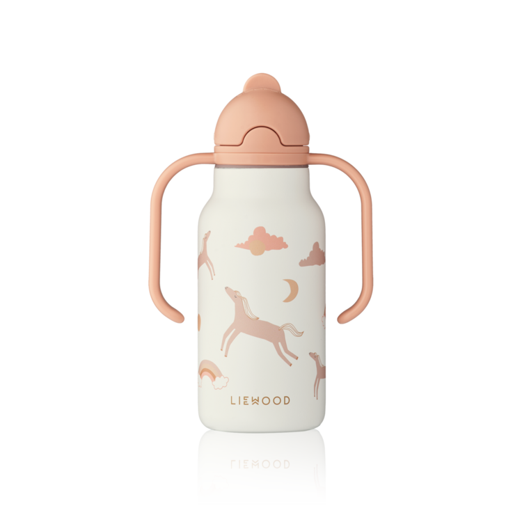 Liewood Kimmie water bottle 250ML 2336 Dream / Ecru