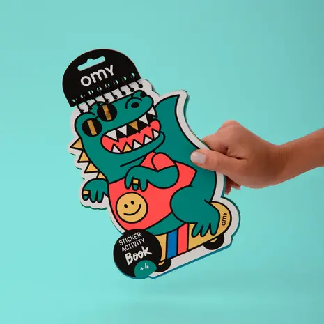 OMY Sticker activity book - Dino OMY Sticker activity book - Dino