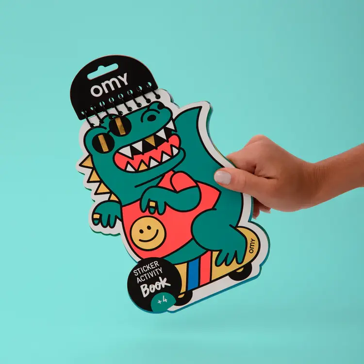 OMY Sticker activity book - Dino
