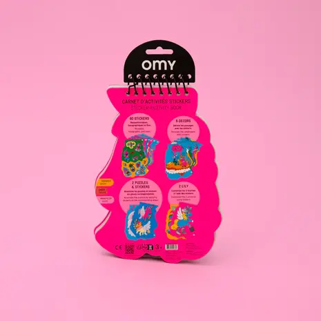 OMY Sticker activity book - Lily OMY Sticker activity book - Lily