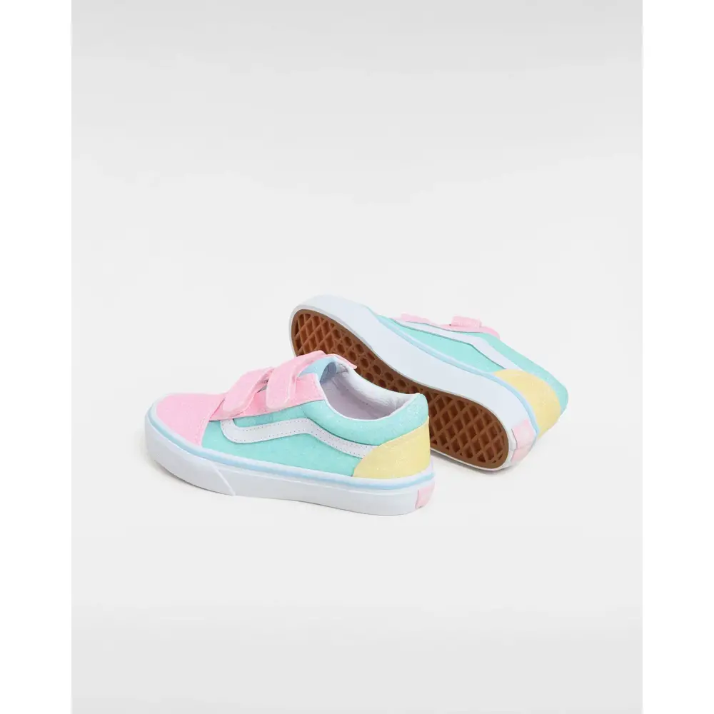 Vans Old Skool V Pastel Glitter Vans Old Skool V Pastel Glitter