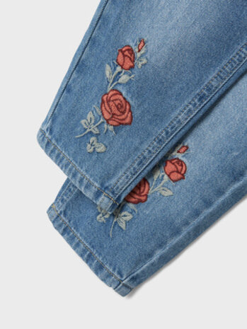 Name It 13232569 NMFBELLA MOM EMB JEANS 3285-BE NOOS Name It 13232569 NMFBELLA MOM EMB JEANS 3285-BE NOOS