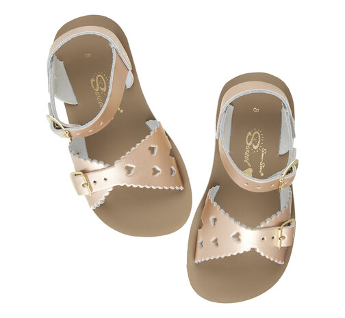 Salt -Water Sandals Sweetheart Child Rose Gold