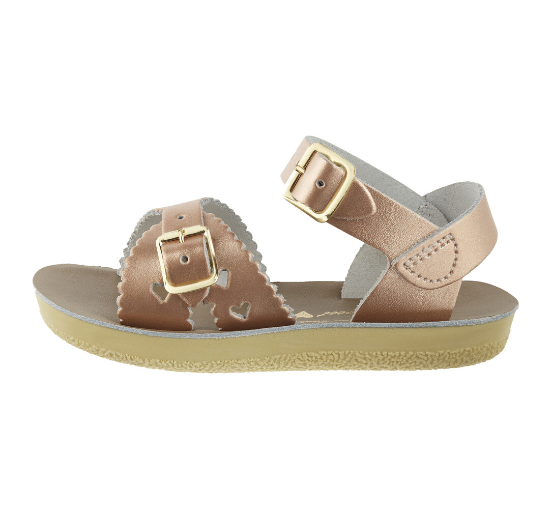 Salt -Water Sandals Sweetheart Youth Rose Gold