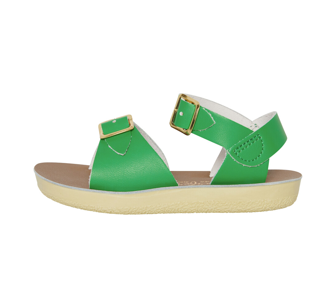 Salt -Water Sandals Surfer Child Kelly Green