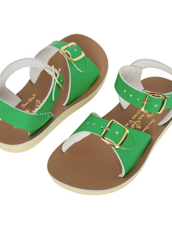 Salt -Water Sandals Surfer Child Kelly Green