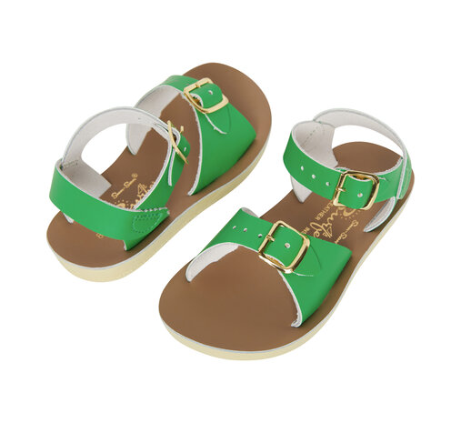 Salt -Water Sandals Surfer Youth Kelly Green