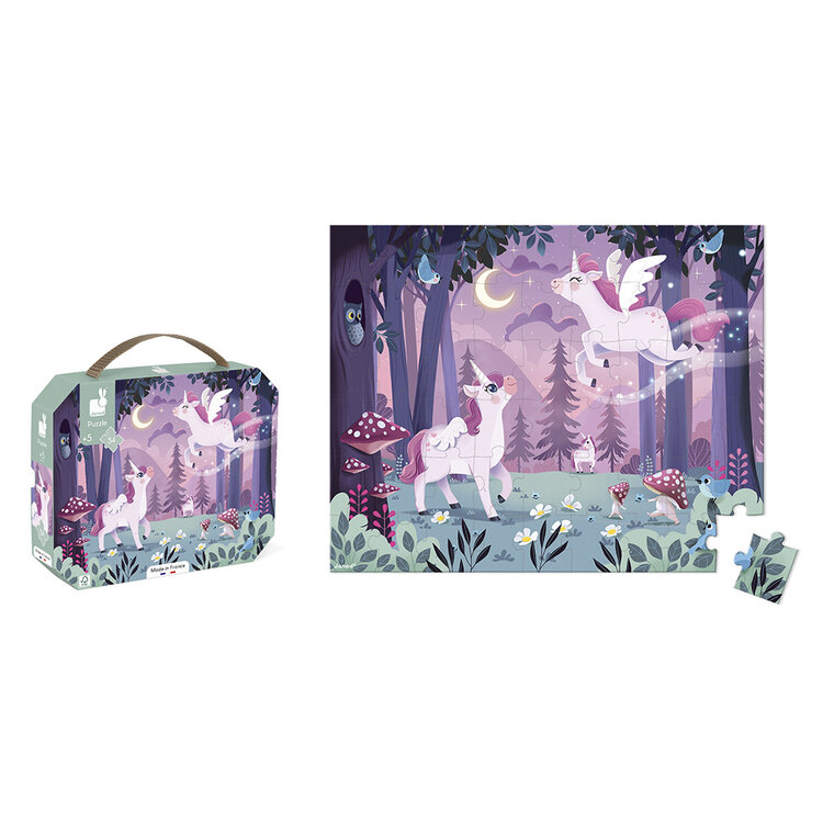 Janod Janod Puzzel - Eenhoorns 54ST