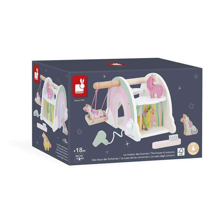 Janod Unicorn Eenhoorn Wasstraat