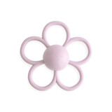 Mushie Rattle daisy teether soft lilac Mushie Rattle daisy teether soft lilac