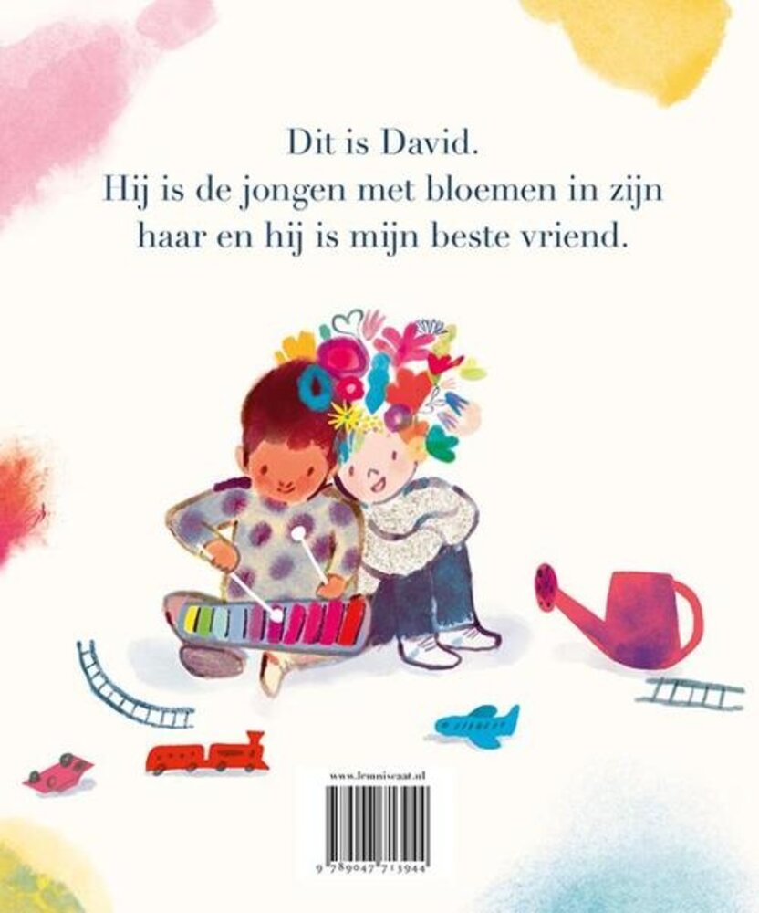 De jongen met bloemen in zijn haar 4+