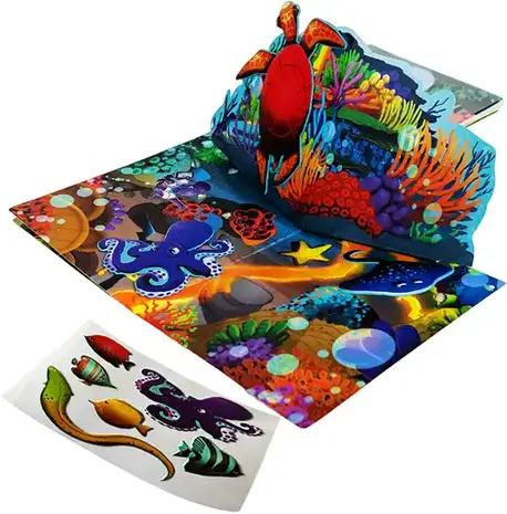 Qwi Toy 3 in 1 Playbook Tropics Qwi Toy 3 in 1 Playbook Tropics