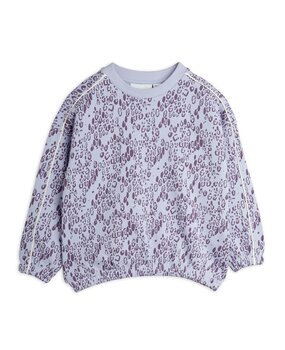 Mini Rodini Mini leopard aop sweatshirt purple