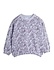 Mini leopard aop sweatshirt purple
