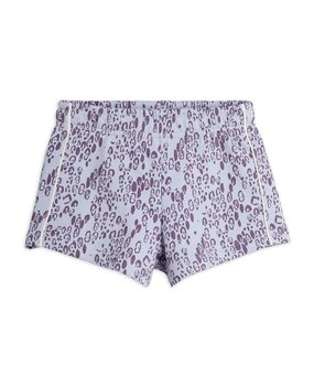 Mini Rodini Mini leopard aop sweatshorts purple