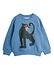 Panther sp melange sweatshirt blue