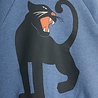 Mini Rodini Panther sp melange sweatshirt blue Mini Rodini Panther sp melange sweatshirt blue