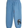 Mini Rodini Panther sp melange sweatpants blue Mini Rodini Panther sp melange sweatpants blue